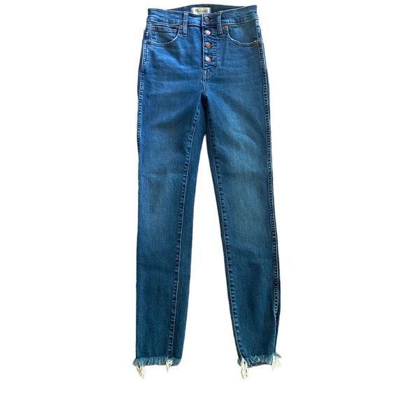 Madewell | 10” High-Rise Skinny in Mackey Wash, Size 25 - Picture 2 of 9